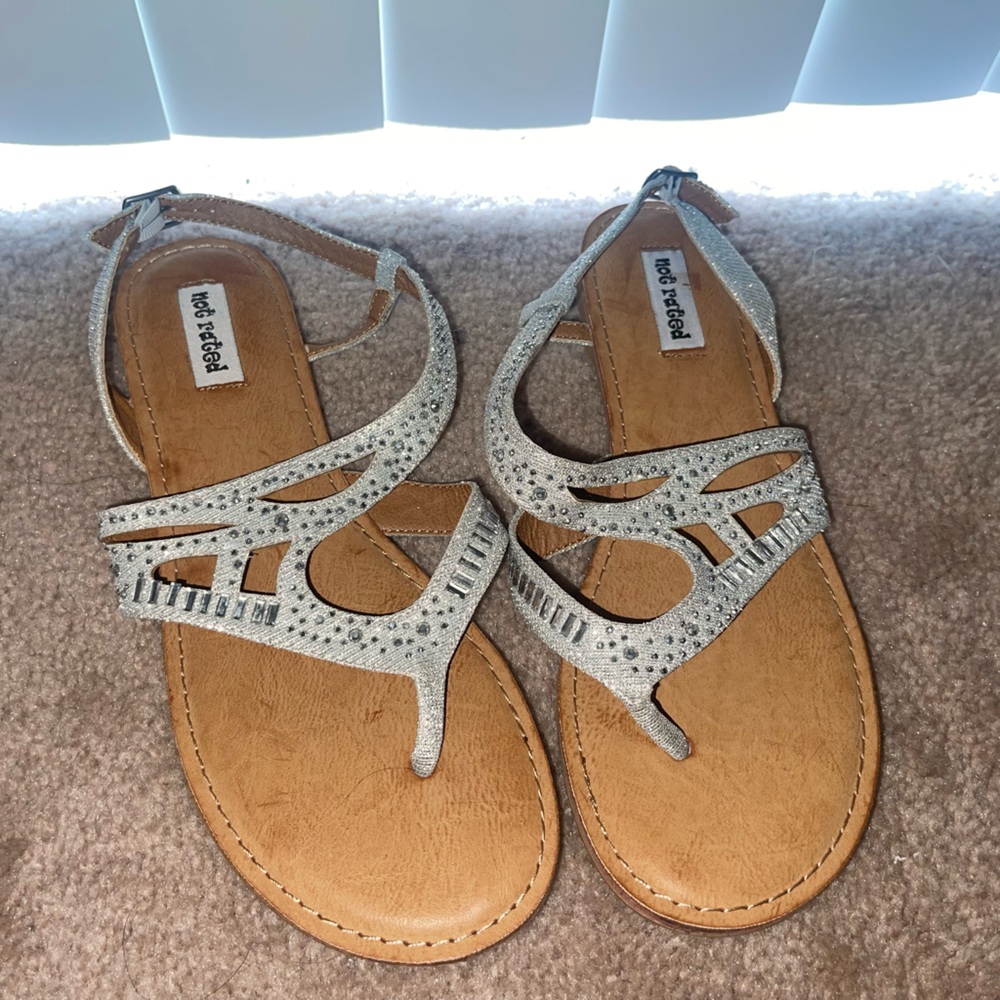 Silver sandals - Picture 2 of 2